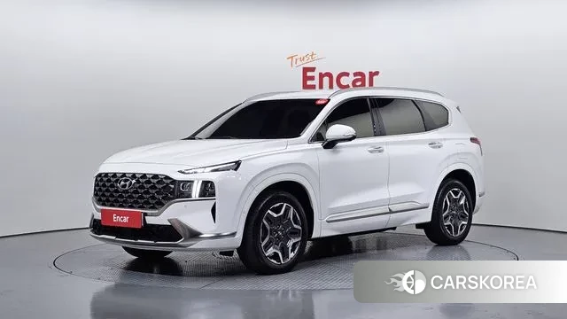 Hyundai The New Santa Fe 2023 Белый из Кореи
