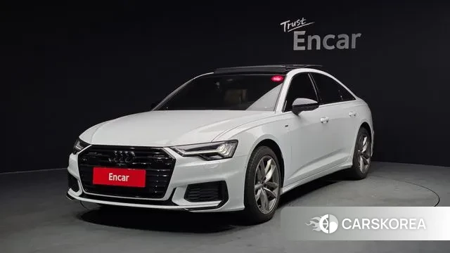 Audi A6 (C8) 2020 Белый из Кореи