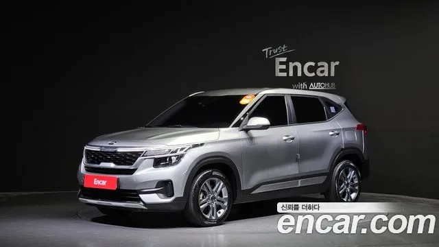 Kia Seltos 2019 Серебристо-серый из Кореи