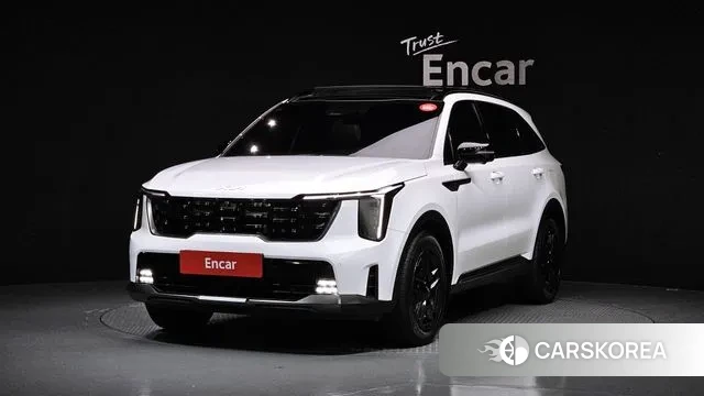 Kia The New Sorento 4th Generation 2023 Белый из Кореи