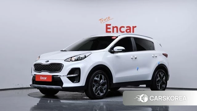 Kia Sportage The Bold 2019 Белый из Кореи