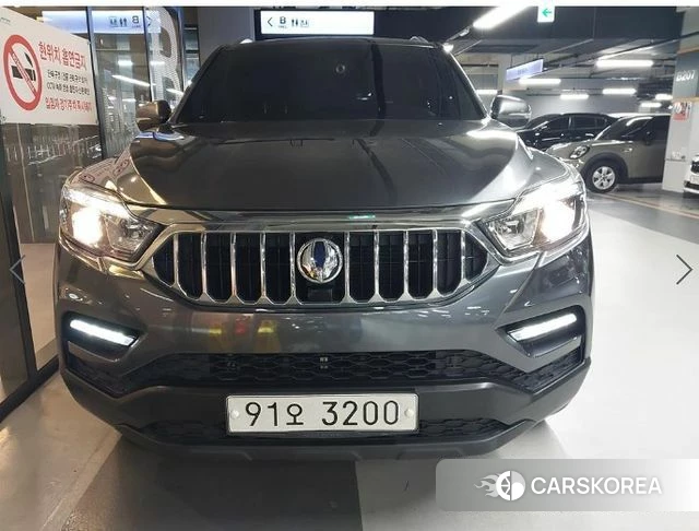 Ssangyong Rexton Sports Cannes 2020 Серый из Кореи