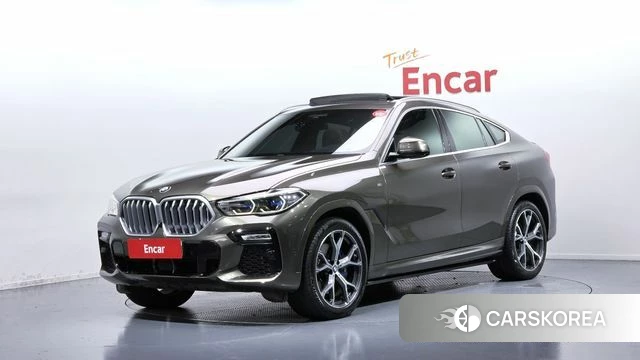 BMW X6 (G06) 2021 Песочный из Кореи