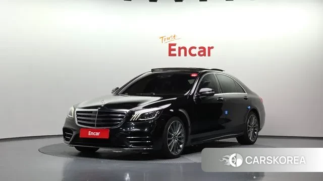 Mercedes-Benz S-Class W222 2020 Черный из Кореи