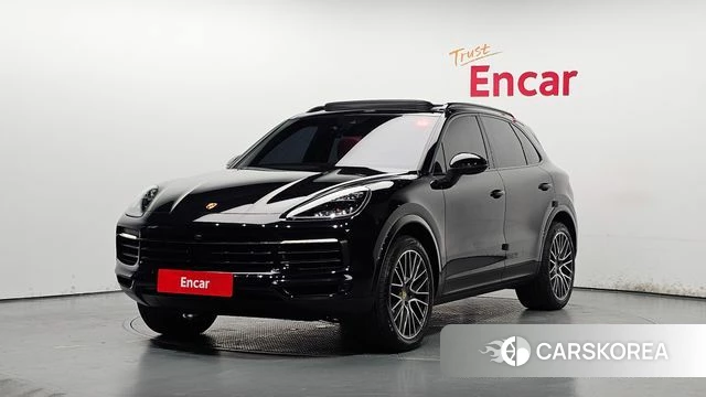 Porsche Cayenne (PO536) 2019 Черный из Кореи