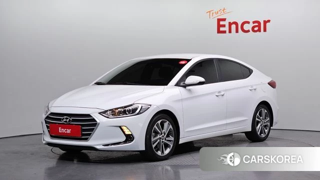 Hyundai Avante AD 2018 Белый из Кореи
