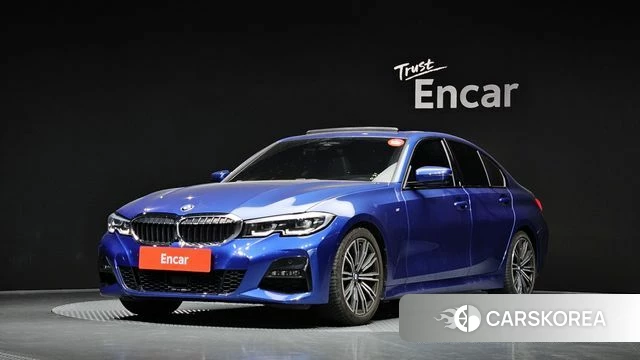BMW 3 Series (G20) 2020 Синий из Кореи