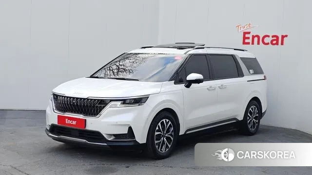 Kia Carnival 4th generation 2021 Белый из Кореи