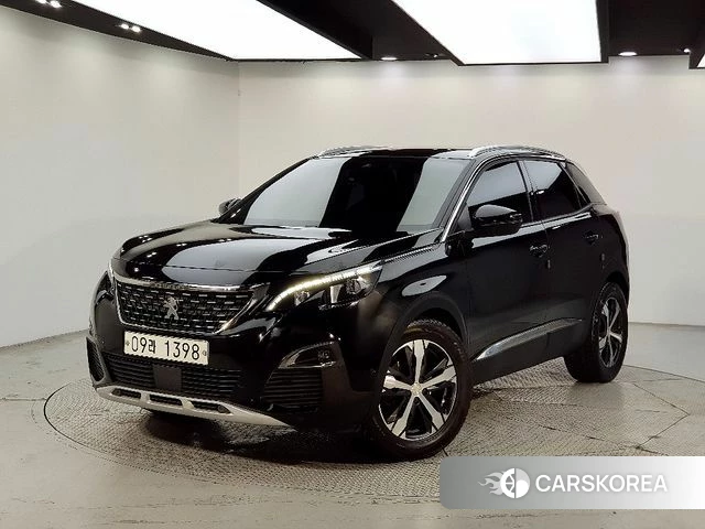Peugeot 3008 second generation 2018 Черный из Кореи