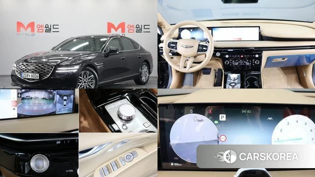 Genesis G80 (RG3) 2024 Черный из Кореи