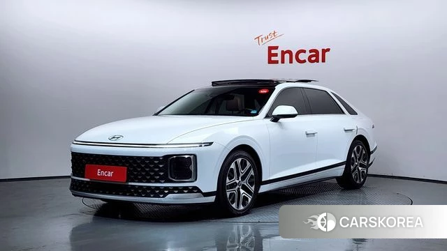 Hyundai Grandeur Hybrid (GN7) 2023 Белый из Кореи