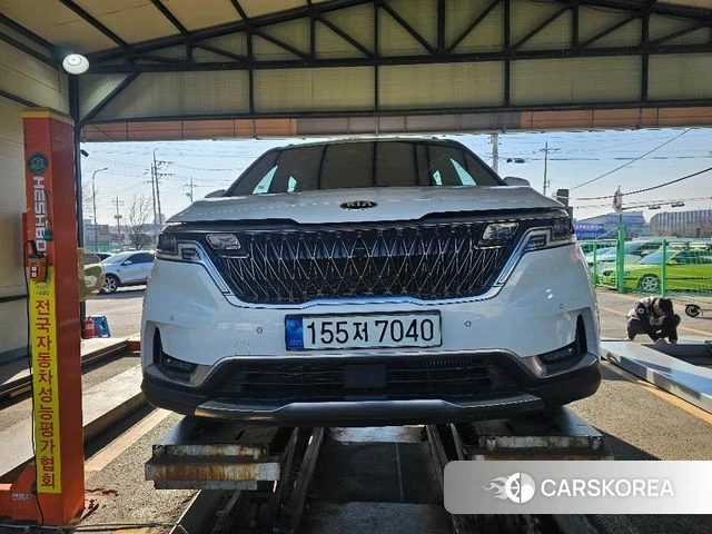 Kia Carnival 4th generation 2021 Белый из Кореи