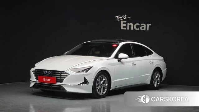 Hyundai Sonata (DN8) 2019 Белый из Кореи