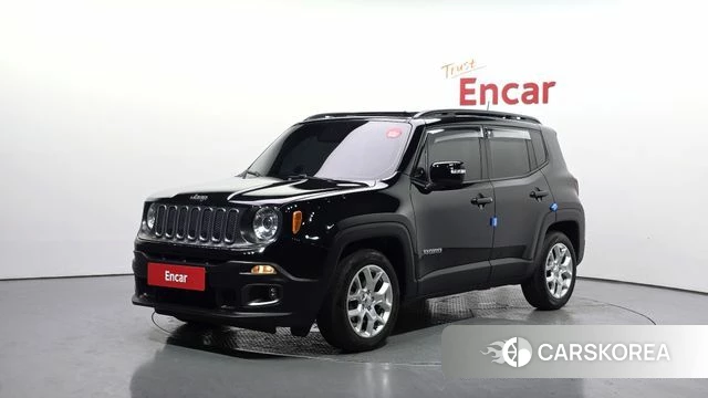 Jeep Renegade 2018 Черный из Кореи
