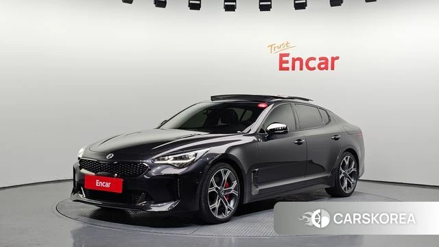 Kia Stinger 2019 Серый из Кореи