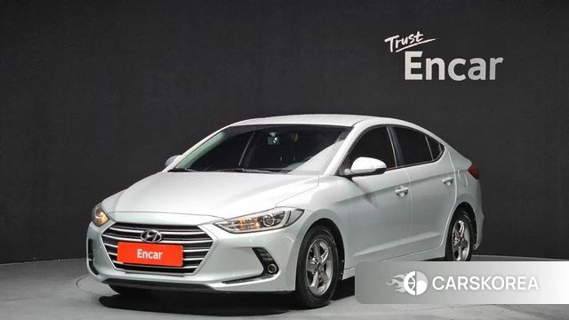 Hyundai Avante AD 2018 Серебряный из Кореи