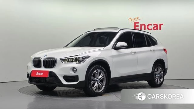BMW X1 (F48) 2019 Белый из Кореи