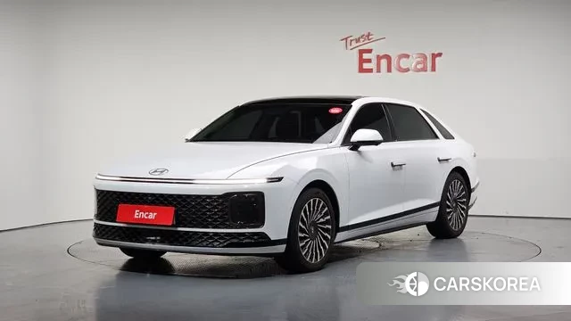 Hyundai Grandeur Hybrid (GN7) 2023 Белый из Кореи