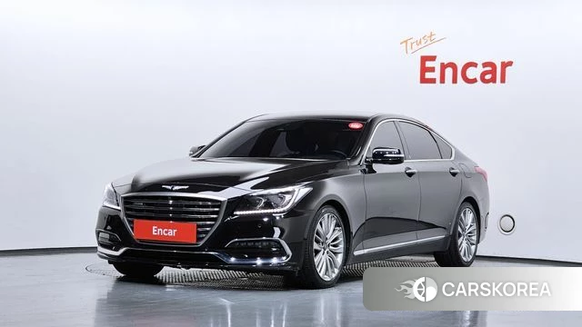 Genesis G80 2018 Черный из Кореи