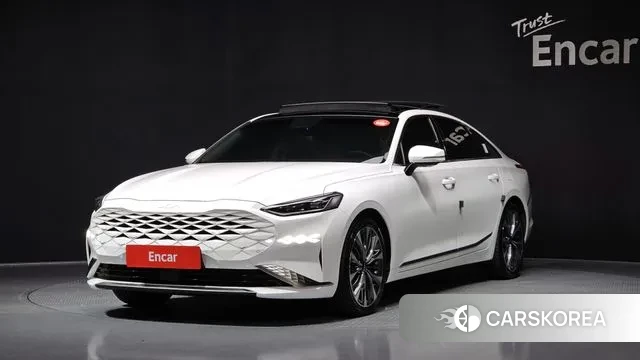 Kia K8 2021 Белый из Кореи