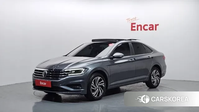 Volkswagen 7th Generation of Jetta 2021 Серый из Кореи