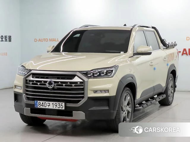 Ssangyong The New Rexton Sport 2024 Жемчужный цвет из Кореи