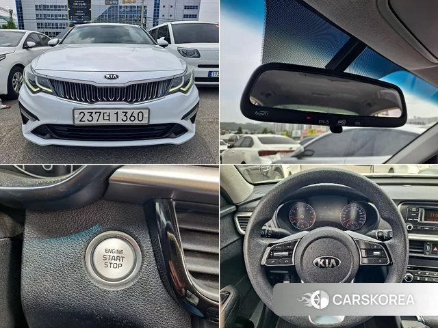Kia The New K5 2nd generation 2019 Белый из Кореи