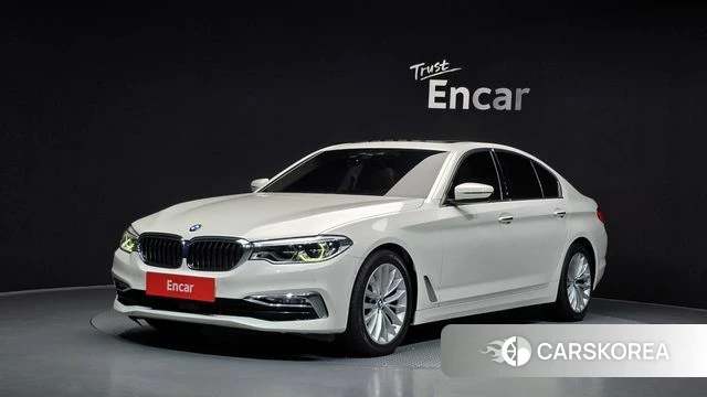 BMW 5 Series (G30) 2018 Белый из Кореи