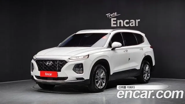 Hyundai Santa Fe TM 2018 Белый из Кореи