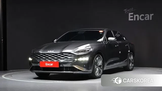 Kia K8 Hybrid 2022 Серый из Кореи