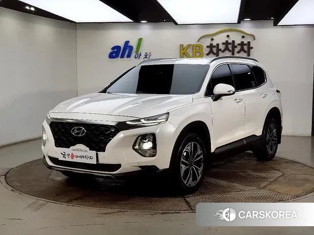Hyundai Santa Fe TM 2018 Белый из Кореи