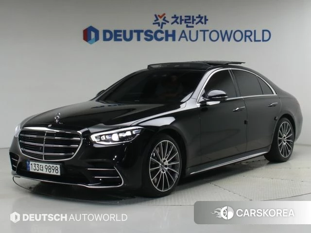 Mercedes-Benz S-Class W223 2023 Черный из Кореи