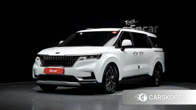 Kia Carnival 4th generation 2021 Белый из Кореи