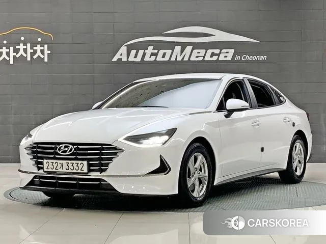Hyundai Sonata (DN8) 2019 Белый из Кореи