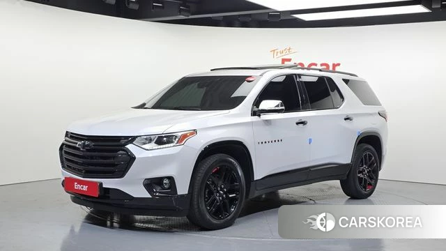 Chevrolet (GM Daewoo) Traverse 2021 Белый из Кореи