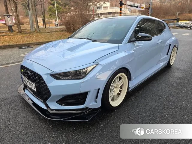Hyundai Veloster (JS) 2018 Синий из Кореи