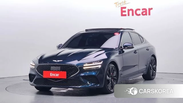 Genesis The New G70 2022 Синий из Кореи