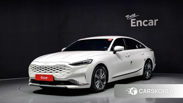 Kia K8 Hybrid 2024 Белый из Кореи