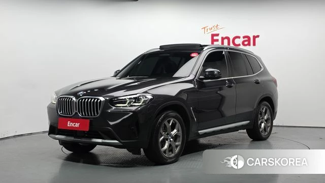 BMW X3 (G01) 2022 Серый из Кореи