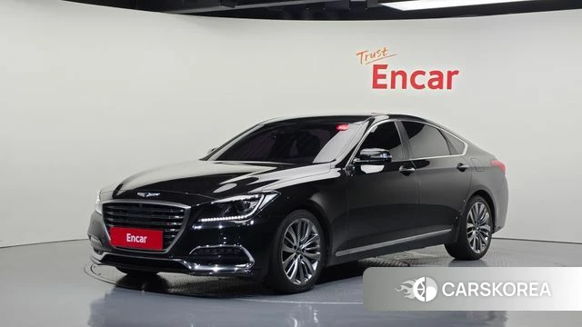 Genesis G80 2018 Черный из Кореи