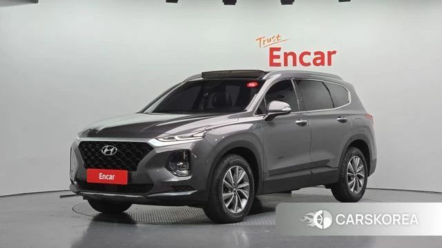 Hyundai Santa Fe TM 2019 Серый из Кореи