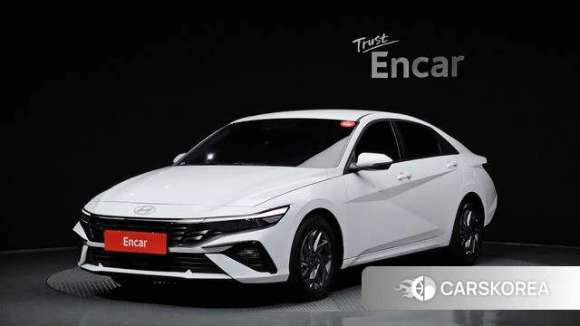 Hyundai The New Avante Hybrid (CN7) 2025 Белый из Кореи