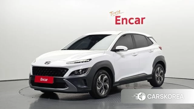 Hyundai The New Kona Hybrid 2021 Белый из Кореи