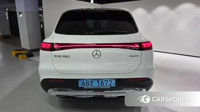 Mercedes-Benz EQS SUV X296 2023 Белый из Кореи
