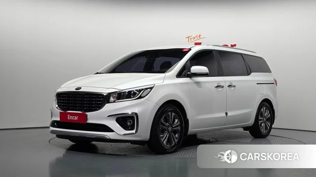 Kia The New Carnival 2019 Белый из Кореи