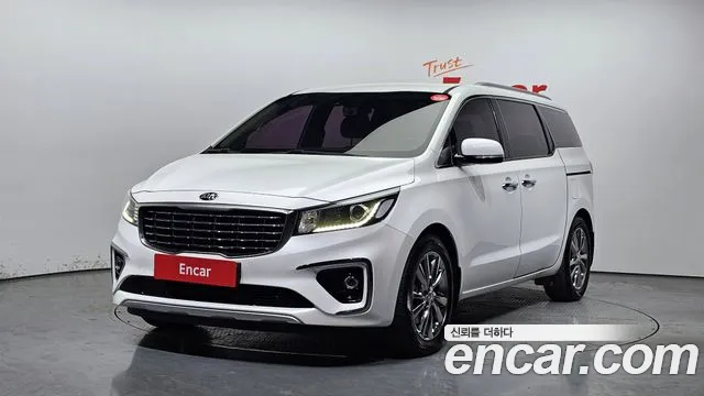 Kia The New Carnival 2019 Белый из Кореи