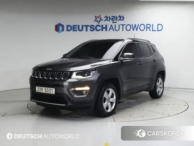 Jeep Compass 2nd Generation 2018 Серый из Кореи