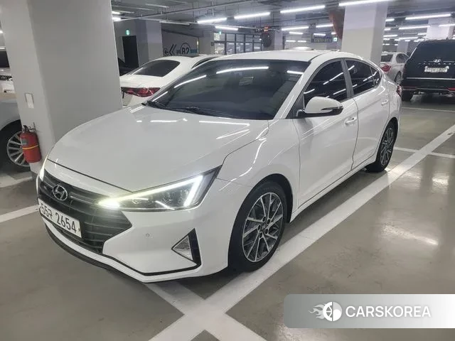 Hyundai The New Avante AD 2018 Белый из Кореи