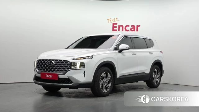 Hyundai The New Santa Fe 2021 Белый из Кореи