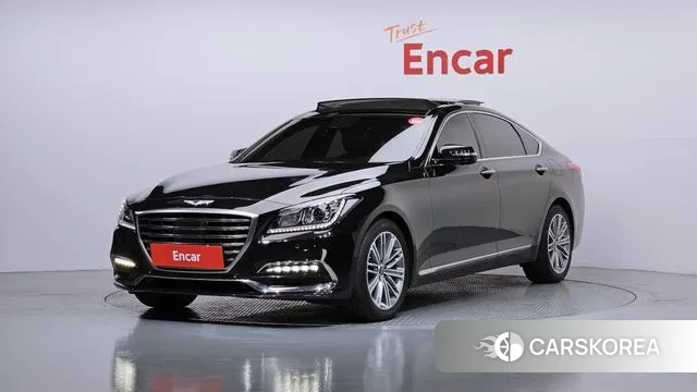 Genesis G80 2018 Черный из Кореи